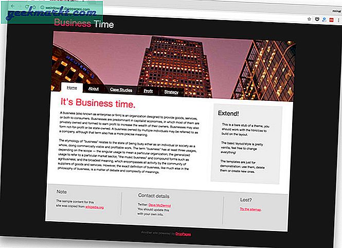 Hvordan bruke Dropbox til å være vert for et enkelt HTML-nettsted