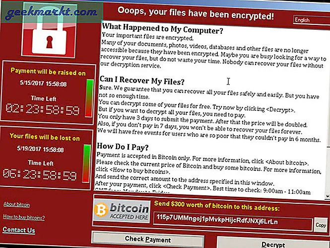Alt du trenger å vite om WannaCry Ransomware Attack