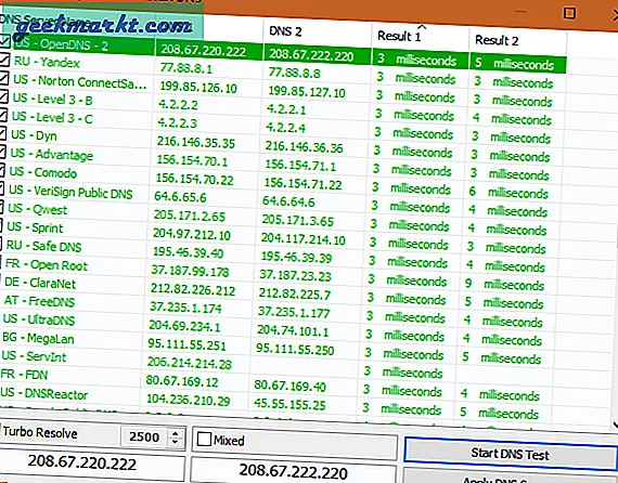 3 beste DNS-benchmarkingsverktøy for å finne den raskeste DNS-serveren