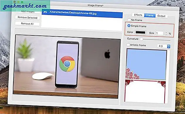 4 forskjellige måter legger til rammer til bilder