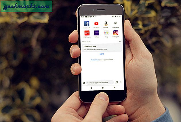 Flytt Chrome adressefelt til bunnen av skjermen (to måter)