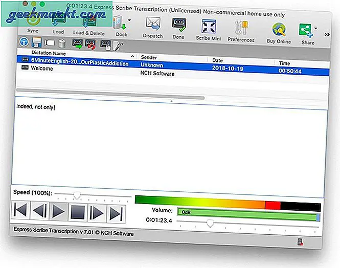 5 beste transkripsjonsprogramvare for Mac