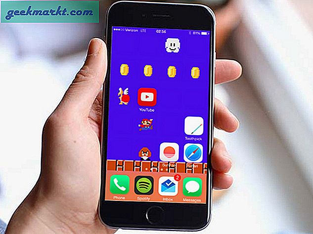 Hvordan tilpasse startskjermen på iPhone uten Jailbreak
