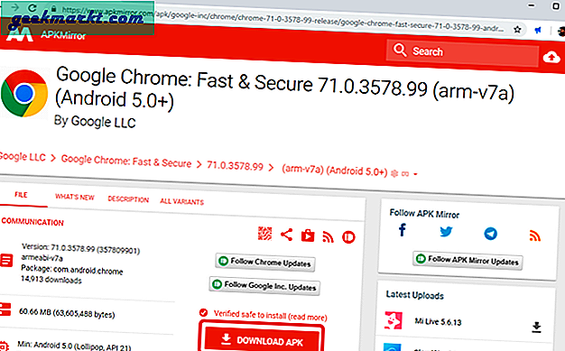 Slik installerer du Chrome-nettleseren på Android TV
