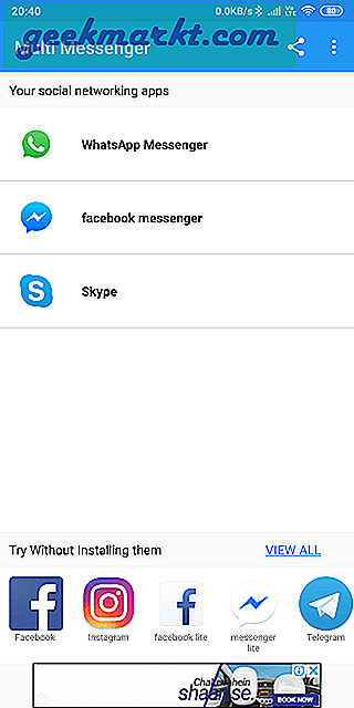 Her er noen av de beste alt-i-ett-messenger-appene for Android- og iOS-smarttelefonbrukere. Chat nå på en annen plattform fra samme app.