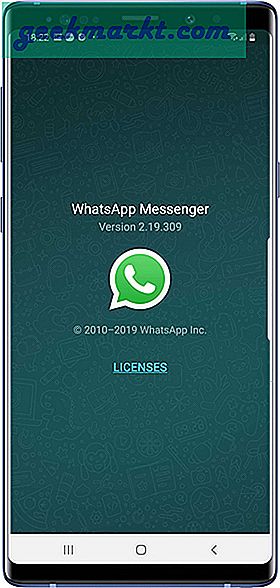 Slik aktiverer du fingeravtrykkslås på WhatsApp for Android
