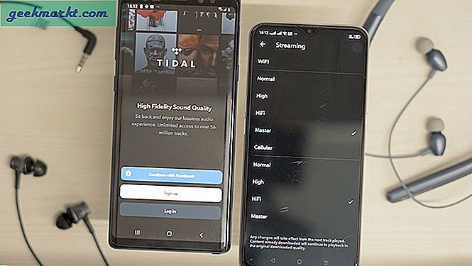 Hvordan få tidevann utenfor land som støttes