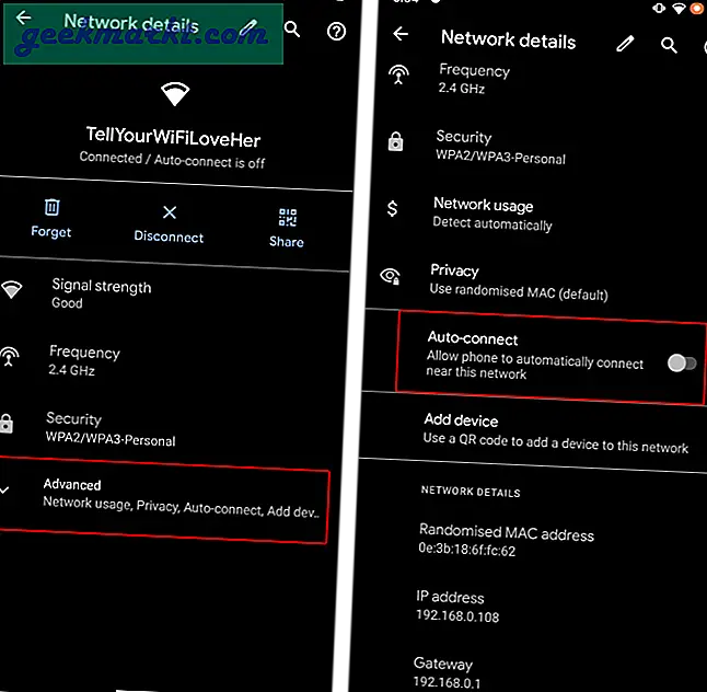 Slik deaktiverer du automatisk tilkobling på visse Wi-Fi-nettverk