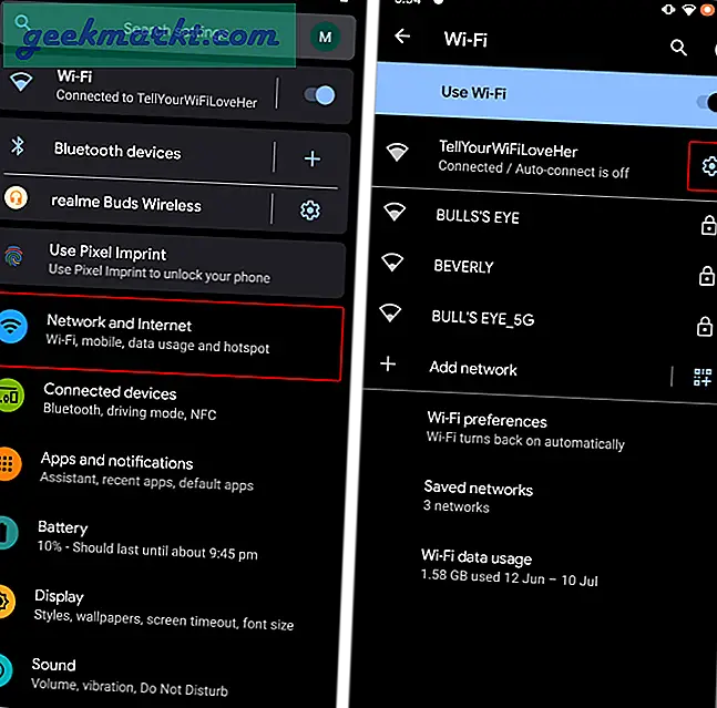 Slik deaktiverer du automatisk tilkobling på visse Wi-Fi-nettverk