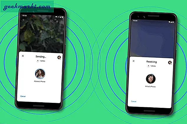 Hvordan deaktivere Near-by Share på Android