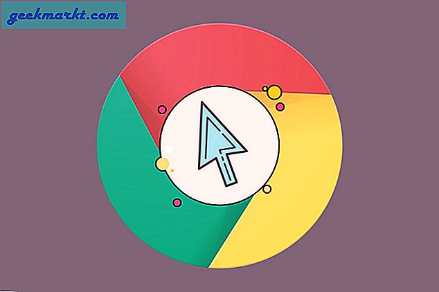 Hvordan få tilpasset markør for Chrome på skrivebordet