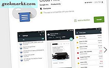 Slik skriver du ut fra en Android-enhet