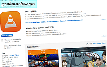 De beste filmapplikasjonene til iPhone - august 2017