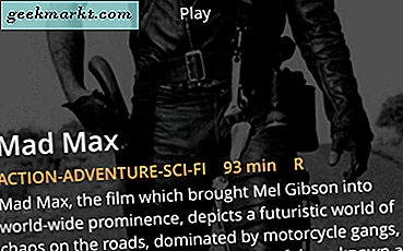 De beste iPhone-appene for å streame filmer gratis - mai 2017