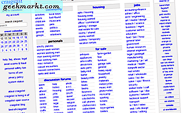 Hvordan søke alle Craigslist på en gang