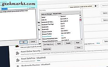 Slik legger du til nye hurtigtaster som skifter mellom faner