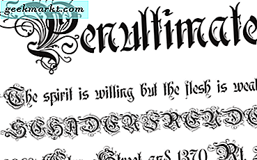 5 av de beste monogramfonter på internett