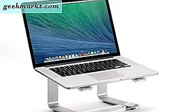 Slik bruker du en bærbar datamaskin som skrivebord