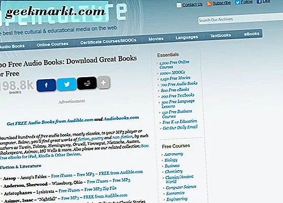 Syv nettsteder å laste ned gratis lydbøker