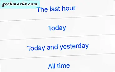 Slik fjerner du historikken på iPhone