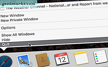 Slik tvinge du av i Mac OS X