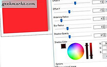 Slik legger du til en dropshadow i Paint.NET