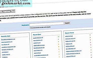 Slik skanner og kontrollerer nettstedet ditt