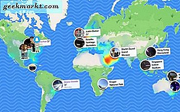 Slik ser og bruker du Snapchat-kart