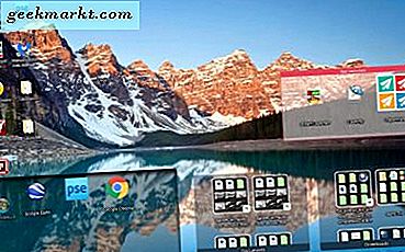 Slik grupperer og organiserer du Windows 10-ikoner på skrivebordet