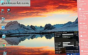 Slik legger du til systemressursdetaljer på Windows 10-skrivebordet