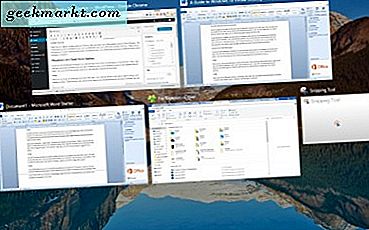 En guide til Windows 10 virtuelle skrivebord
