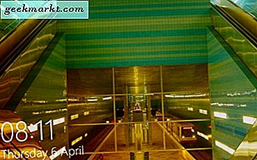 Slik endrer du et bilde på låseskjermbildet i Windows 10