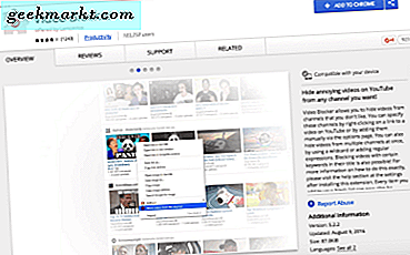 Slik blokkerer du YouTube-kanaler